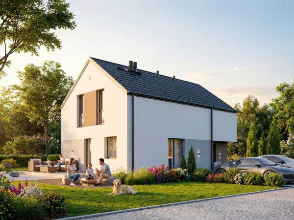 Dom prefabrykowany FastHome 130A - gotowy dom - pow. 131,73m2 - zdjęcie 2