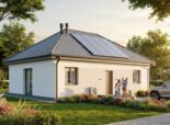 Dom prefabrykowany Parterowy 80A - gotowy dom - pow. 79,62m2 - zdjęcie 1