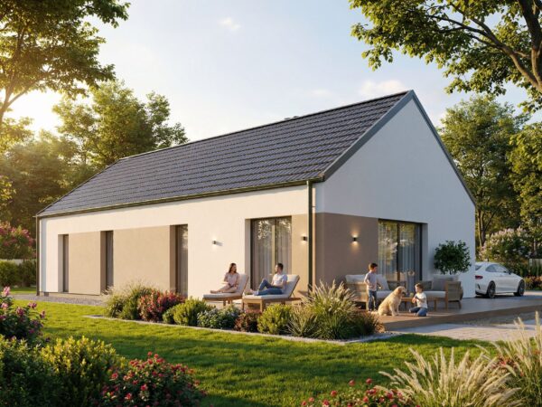 Dom prefabrykowany FastHome 100 - gotowy dom - pow. 99,59m2 - zdjęcie 2